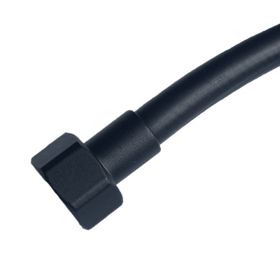 Шланг для смесителя черный Cotali M10х1/2" 0.4 м PN10 длинная игла (0308004012B)