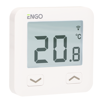 Терморегулятор теплого пола ENGO E10-W Wi-Fi | белый (932312902)