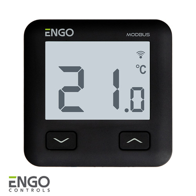Терморегулятор теплої підлоги ENGO E10-MBUSB Modbus + Wi-Fi | білий (932332943)