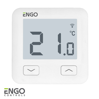Терморегулятор теплого пола ENGO E10-W Wi-Fi | белый (932312902)