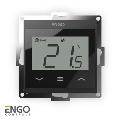 Терморегулятор теплого пола ENGO E55-B Wi-Fi | черный (932312951)