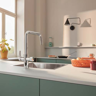 Комплект GROHE Blue Pure Eurosmart с минерализационным фильтром обратного осмоса (30587000)