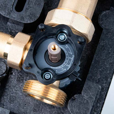 Насосна група AFRISO PrimoTherm 180-2 Vario DN25 без насосу (77300)