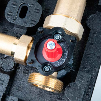 Насосна група AFRISO PrimoTherm 180-2 Vario DN25 без насосу (77300)