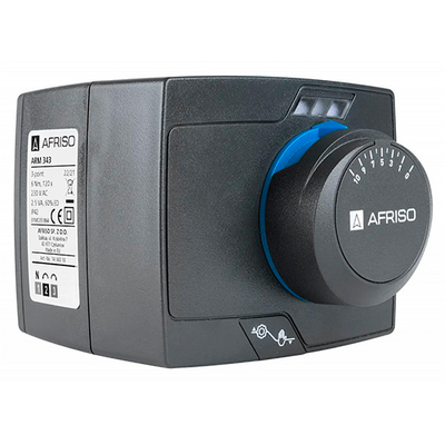Трехходовой смесительный клапан Afriso ARV 382 Vario ProClick Rp 3/4" | DN 20 | Kvs 3,5-9 + электропривод ARM 323 ProClick (1338252)