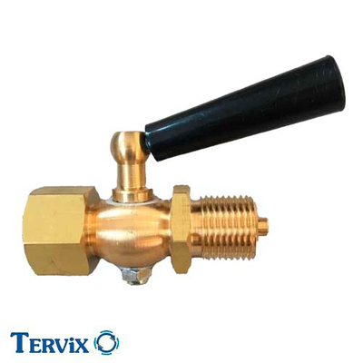 Запорный кран для манометра Tervix Pro Line M1 Valve 1/2"х1/2" PN 16 (333212)