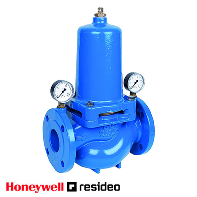 Регулятор давления воды Resideo D15SH-100B Dn100 Pn25 3-10 бар (Honeywell D15SH-100B)