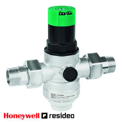 Редуктор давления воды Resideo Braukmann D06FI-1/2A PN16 1,5-6,0 бар (Honeywell D06FI-1/2A)