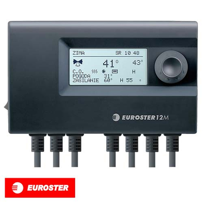 Термоконтроллер Euroster 12M для смесительного клапана