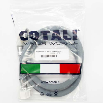Шланг заливной для стиральной машины Cotali 3/4" ВВ 4 м угловой (080 07040012)