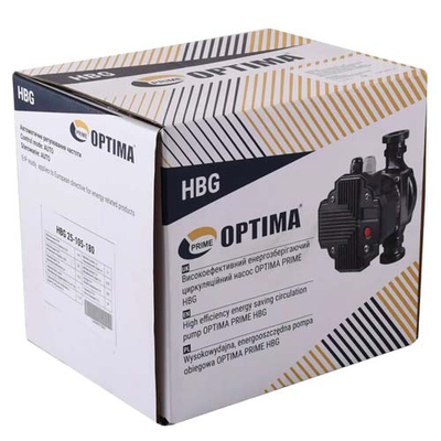 Насос циркуляційний енергозберігаючий Optima PRIME HBG 25-160AUTO 180 (000027883)