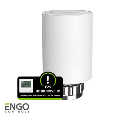 Беспроводная термоголовка ENGO ETRV-M30+RA M30x1.5 (932330720)