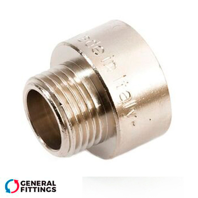 Перехідник нікельований General Fittings 1"х3/4" ВЗ (260045N100500A)