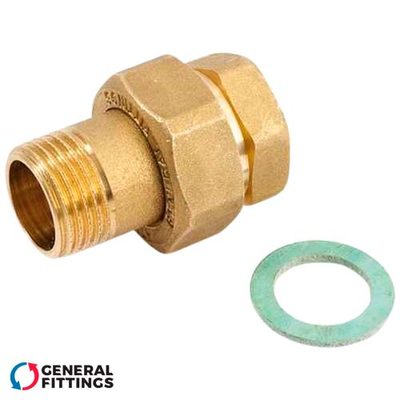 Американка прямая General Fittings 2" ВН с уплотнительным кольцом (2700A1H202000A)
