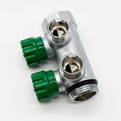 Колектор розподільчий General Fittings FLEXUS 90 | 2 виходи | 1"x3/4" (6300R8C1005V2A)