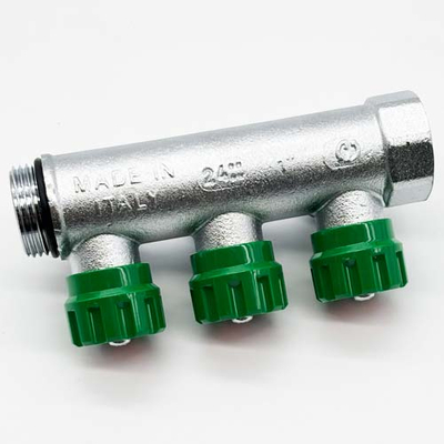 Колектор розподільчий General Fittings FLEXUS 90 | 3 виходи | 1"x3/4" (6300R8C1005V3A)