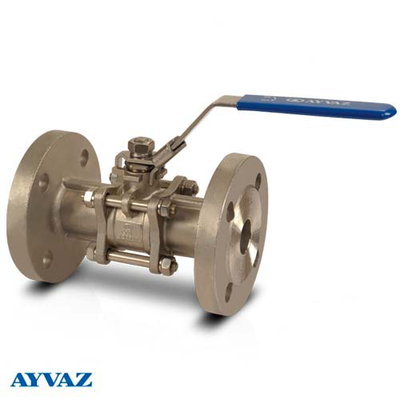 Кран кульовий фланцевий H/Ж Ayvaz V-3F, Dn25, Pn40, -25...+180°C (708142130025)