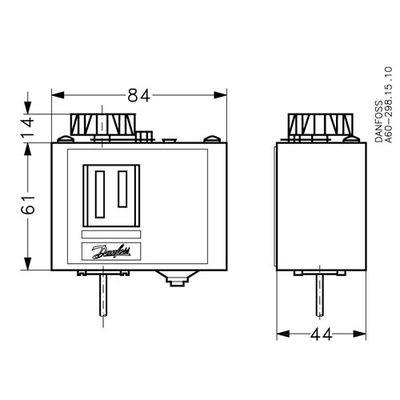 Danfoss KP 78 Реле температуры (060L118466)