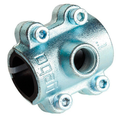 Врезка в трубу Gebo ANB 48,3 мм (1 1/2", Dn40) х 3/4" (01.261.28.0502)