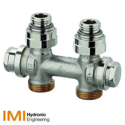 Узел нижнего подключения прямой IMI Heimeier Vekotec Eclipse Rp1/2" x G3/4" (0570-50.000)