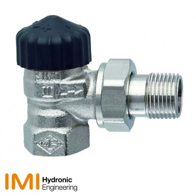 Кран радіаторний кутовий IMI Heimeier Standart 1/2" DN15 (2201-02.000)