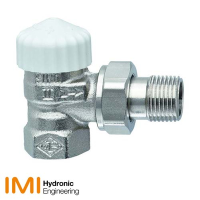 Термостатический кран IMI Heimeier V-exact II угловой DN15