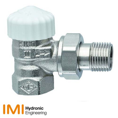 Термостатический кран IMI Heimeier V-exact II угловой DN20