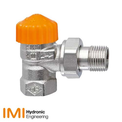 Кран радиаторный угловой IMI Heimeier Eclipse 1/2" Ду15 (3931-02.000)