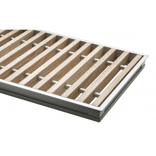 Комплект Carrera S 180х1000 решетка Дерево WR + рамка ZN