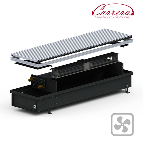 Carrera 4SV2 Black 280x1500x110 + вент. DC24V