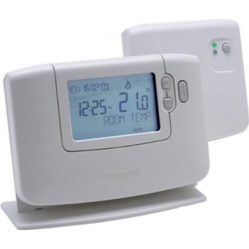 Комплект програмованого бездротового хронотермостату Honeywell CM927 (кімнатний модуль + приймаючий модуль)