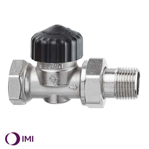 Кран радіаторний прямий IMI Heimeier Calypso 1/2" DN15 (3442-02.000)