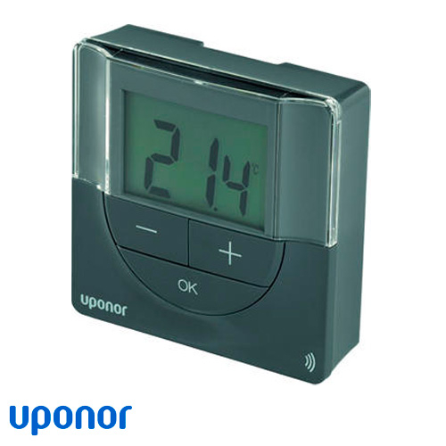 Термостат цифровой Uponor Smatrix Wave PLUS+RH T-167 grey (1071674)