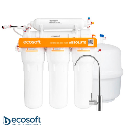 Фільтр зворотного осмосу Ecosoft Absolute 6-50M із мінералізатором (MO650MECO)