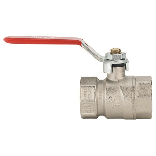 Кран шаровый FIV Perfecta 1 1/2" ВВ (ручка красная)