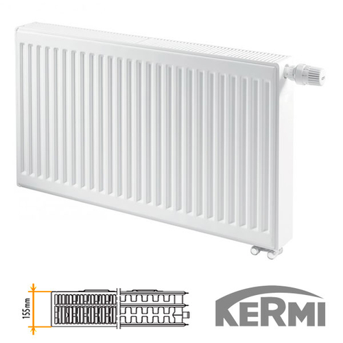Сталевий радіатор Kermi FTV 33 900x500 нижнє підключення