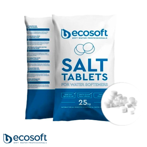 Сіль таблетована Ecosoft Ecosil мішок 25кг (KECOSIL)