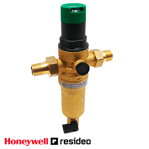 Промывной фильтр с редуктором Resideo Braukmann FK06-1/2AAM для горячей воды (Honeywell FK06-1/2AAM)