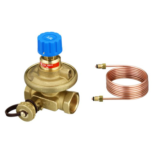 Danfoss ASV-P Автоматичний балансувальний клапан DN15 Rp 1/2" | Kvs 1,6 | 0,1 бар (003L7621)