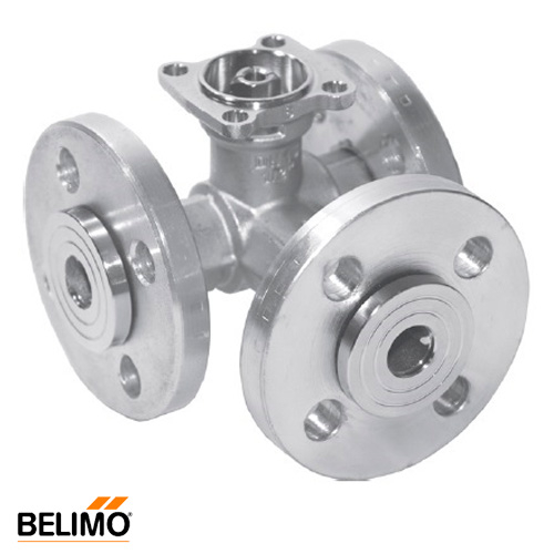 Трехходовой шаровый клапан Belimo R7025R-B2 DN 25 PN 6 Kvs 26 откр./закр.