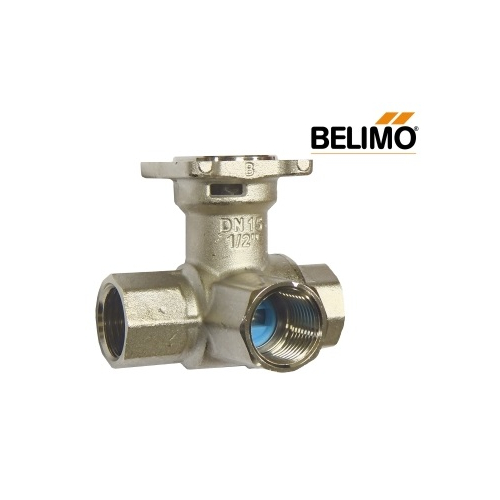 Трехходовой регулирующий шаровый клапан Belimo R3015-4-S1 Rp 1/2" DN 15 Kvs 4,0