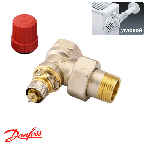 Кран радиаторный угловой Danfoss RA-N 1" Ду25 (013G0037)