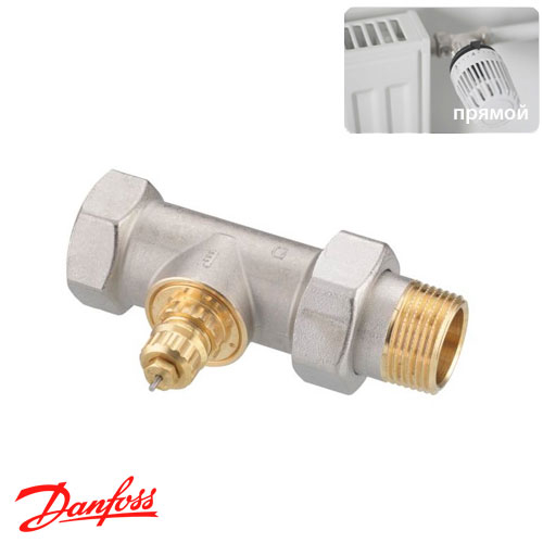 Термостатичний клапан Danfoss RA-G 3/4" Ду20 прямий (013G1677)
