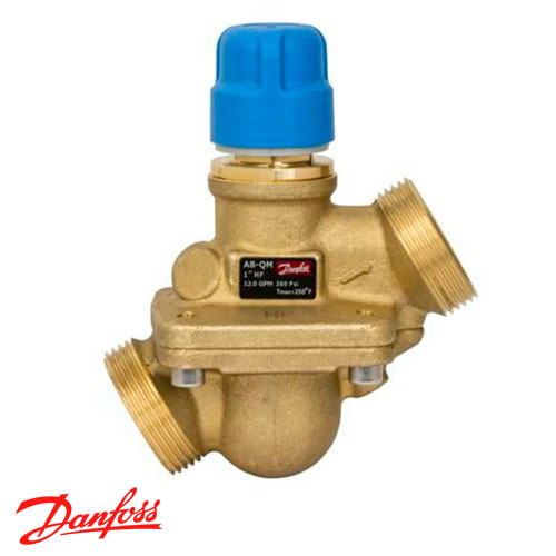 Danfoss AB-QM Автоматичний комбінований балансувальний клапан DN 25 | G1-1/4" | 340-1700 л/год (003Z1204)