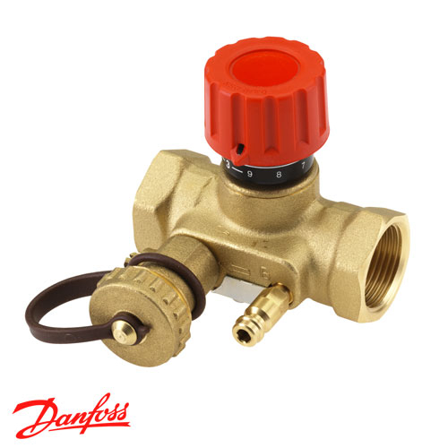 Danfoss USV-I Клапан запорно-измерительный ручной DN20 | Rp3/4" | Kvs 2,5 (003z2132)