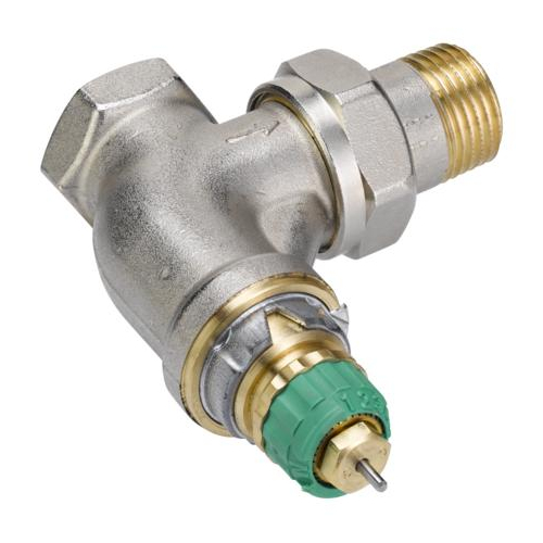 Термостатичний клапан Danfoss RA-DV 1/2" Ду15 кутовий (013G7713)