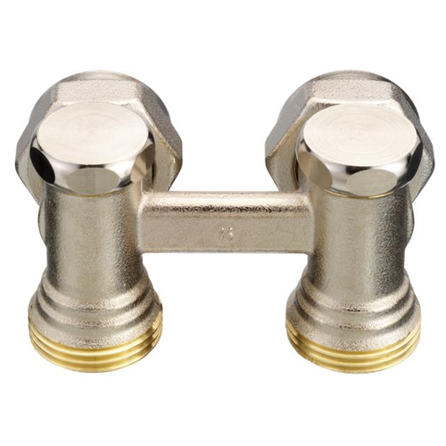 Вузол нижнього підключення кутовий Danfoss RLV-KS G3/4A запірний (003L0223)