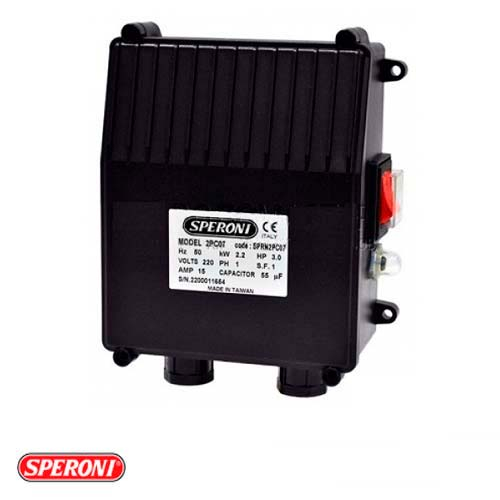 Пульт керування Speroni Quadro EL.EC 0.37 KW для однофазних свердловинних насосів