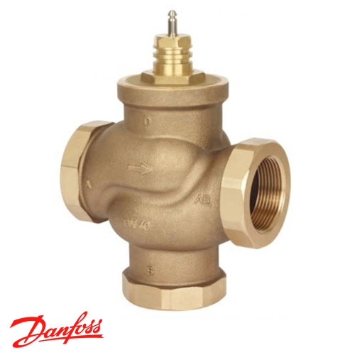 Danfoss VRB3 Клапан регулирующий трехходовой DN15 Rp 1/2" | Kvs 1,6 (065Z0213)