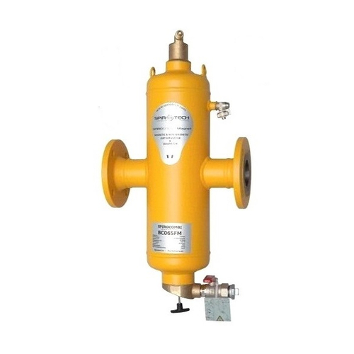 Сепаратор повітря та шламу з магнітом SpiroCombi | 50DN | фланець